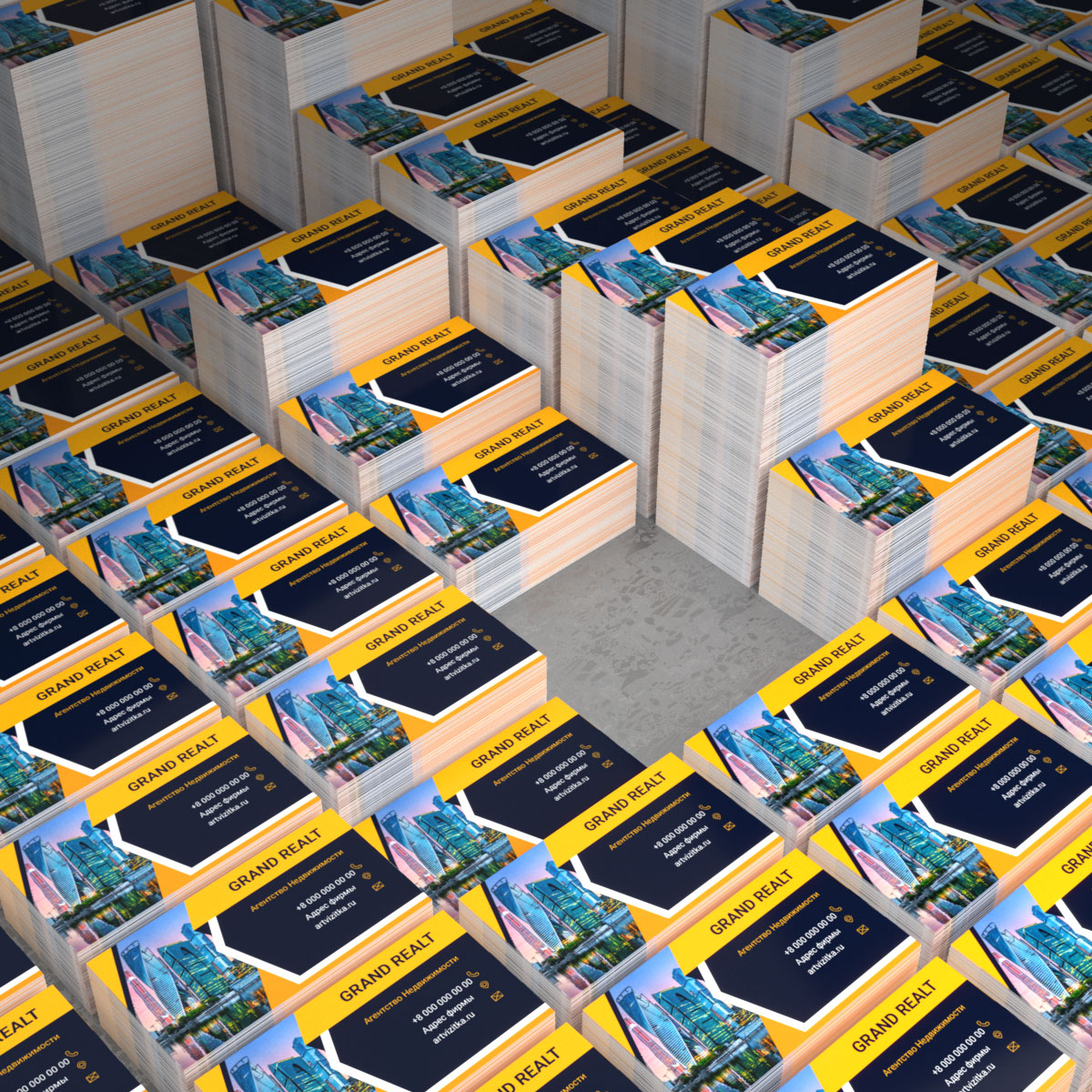 Печать визиток в типографии