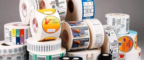 Этикетка самоклейка в рулоне